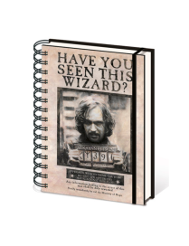 Cuaderno A5 Espiral Harry Potter Sirius Black Buscado