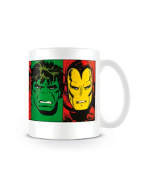 Taza Desayuno Marvel Caras Comic