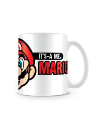 Taza Desayuno Super Mario Its A Me Mario