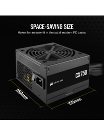 Corsair CX750 750W 80 Plus Bronze