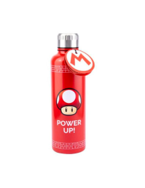 Botella Metálica Super Mario Power Up 500ML