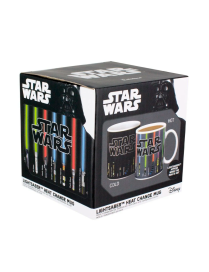 Taza Térmica Star Wars Espadas Láser