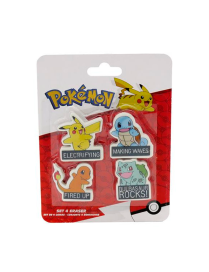 Pack 4 Gomas De Borrar Pokémon