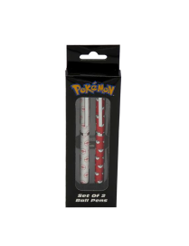 Set 2 Bolígrafos Pokémon Pokéball