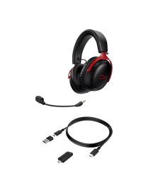 HyperX Cloud III Wireless Negro/Rojo