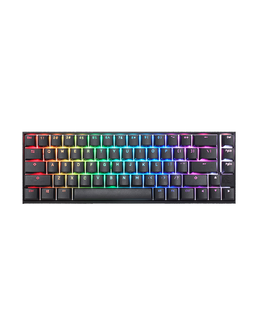 Ducky Mecha Pro SF RGB Black MX Blue (ES)