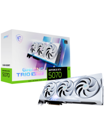 MSI RTX 5070 Gaming Trio OC 12GB GDDR7 Blanca