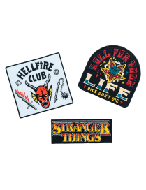 Set 3 Parches Stranger Things