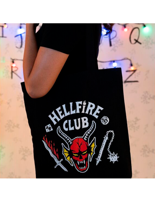 Tote Bag Hellfire Club Stranger Things