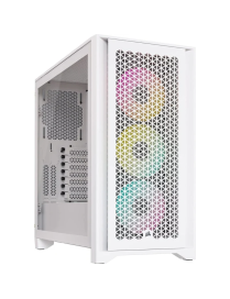 Corsair iCUE 4000D RGB Airflow Blanca